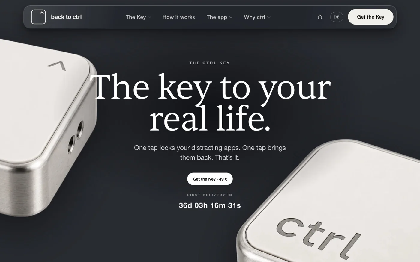 back to ctrl home page