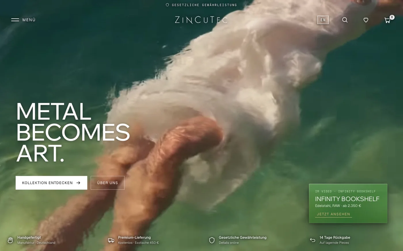 ZinCuTec home page